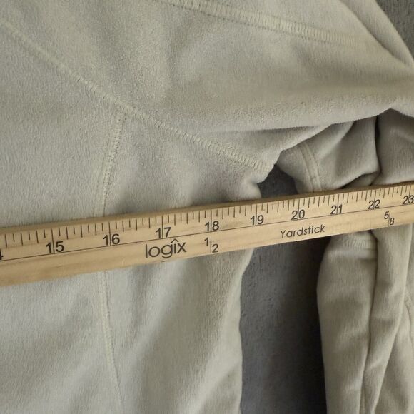 VINTAGE Nike Jacket Womens Large Cream ACG Zip Fleece Coat Sherpa Full Zip - Picture 5 of 10